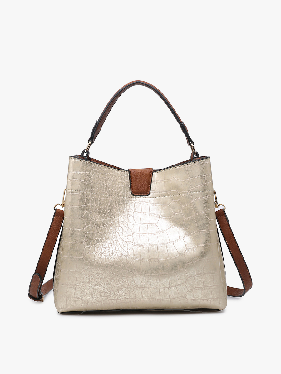 M1951 Tati Monogrammable Satchel w/ Shoulder Strap