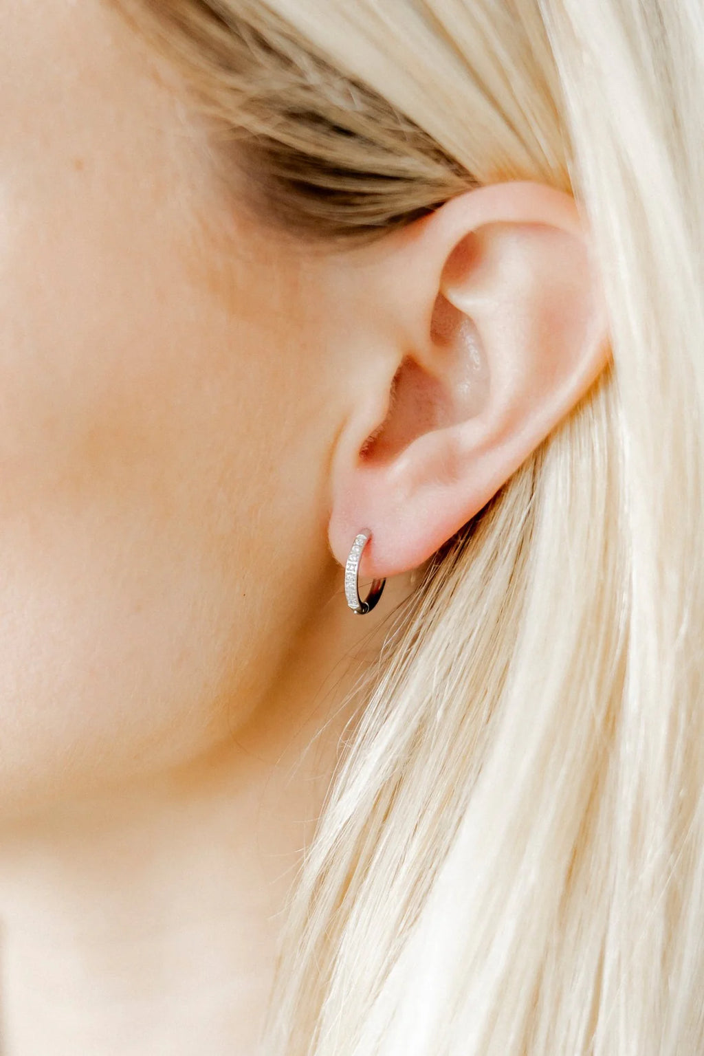 Scarlett Hoop Silver 12mm