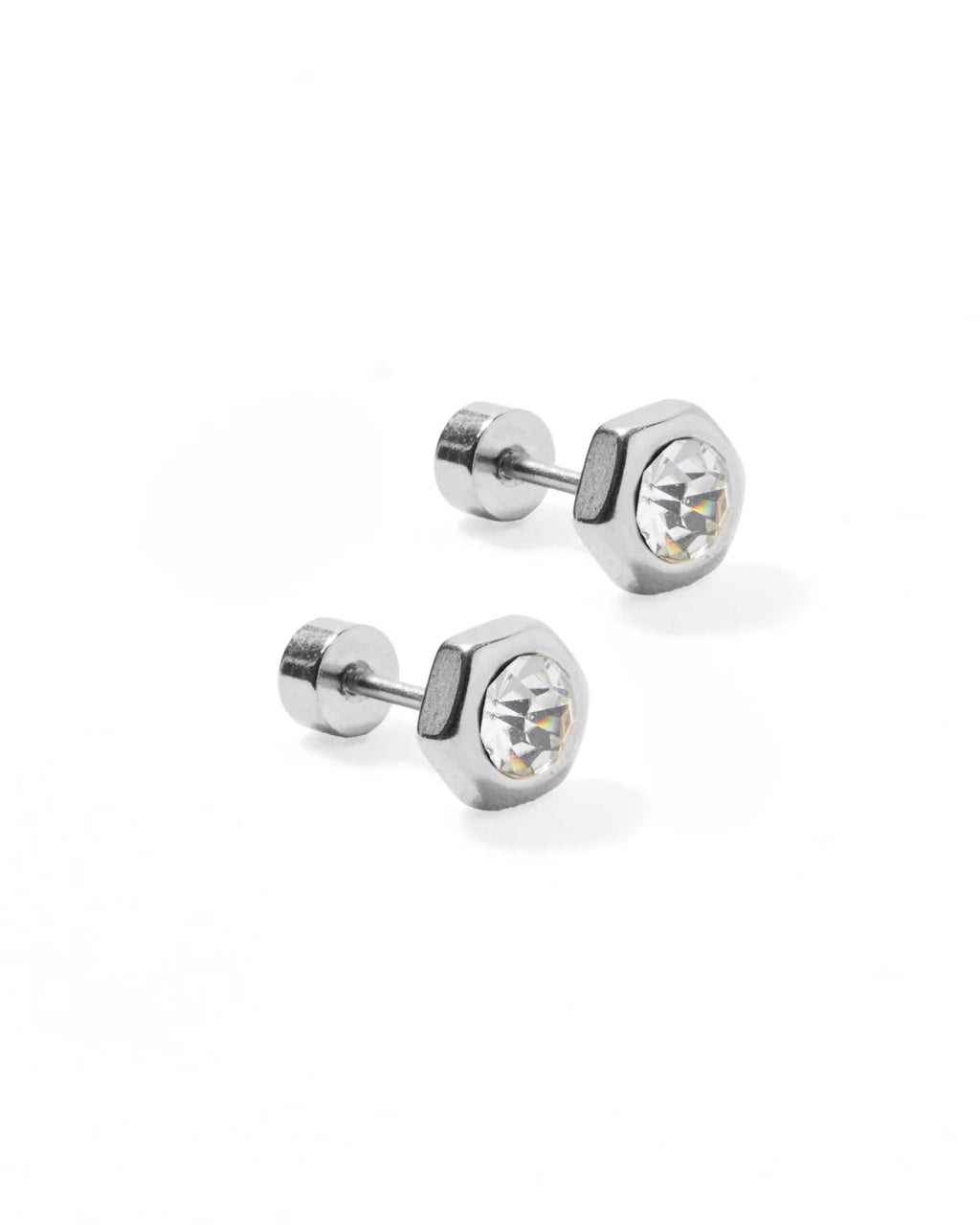 Addison Clear Silver