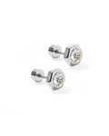 Addison Clear Silver