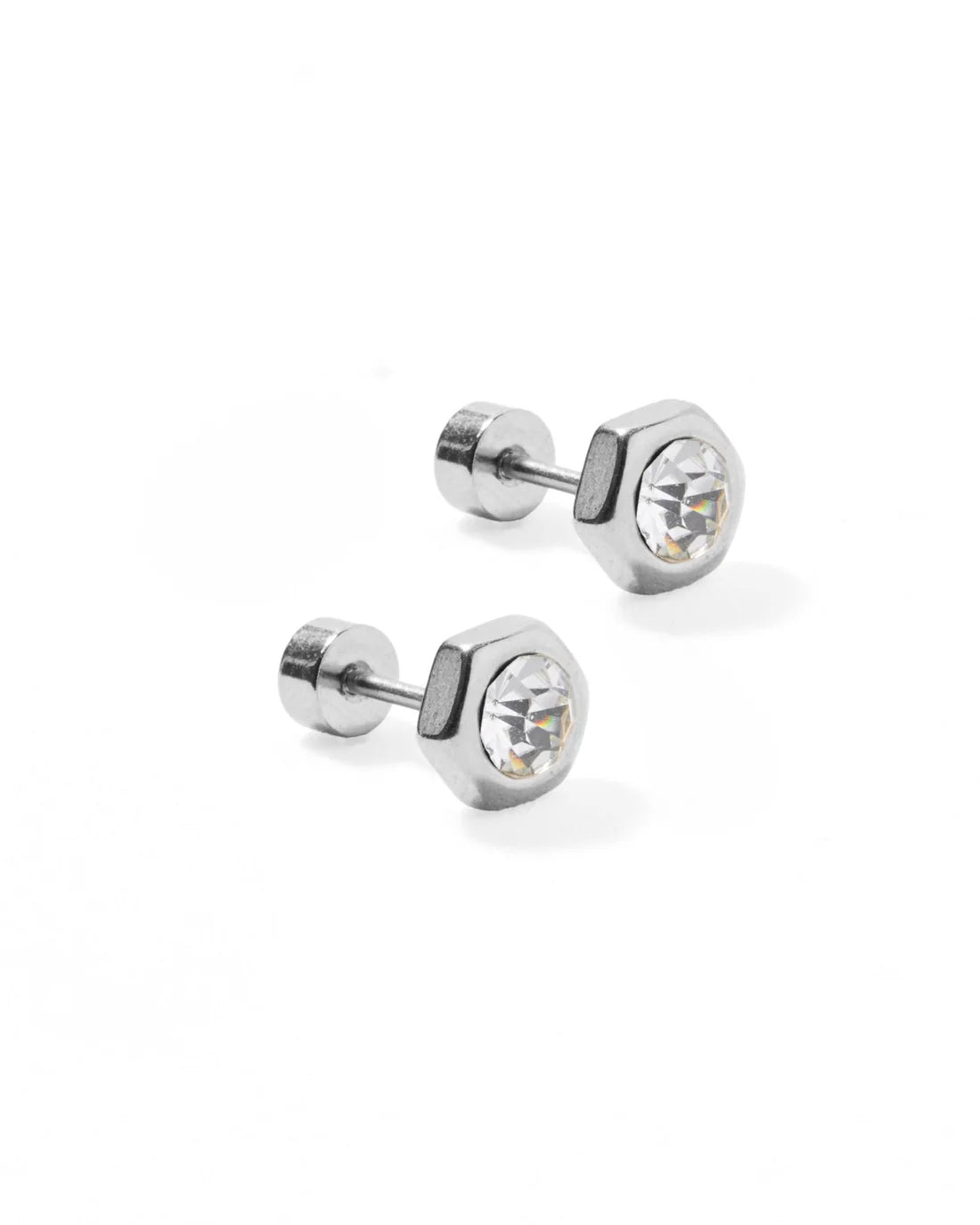 Addison Clear Silver